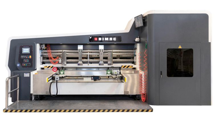 Bimac Box Line Flexo Folder Gluer Series Corrugated Board Converting Machines